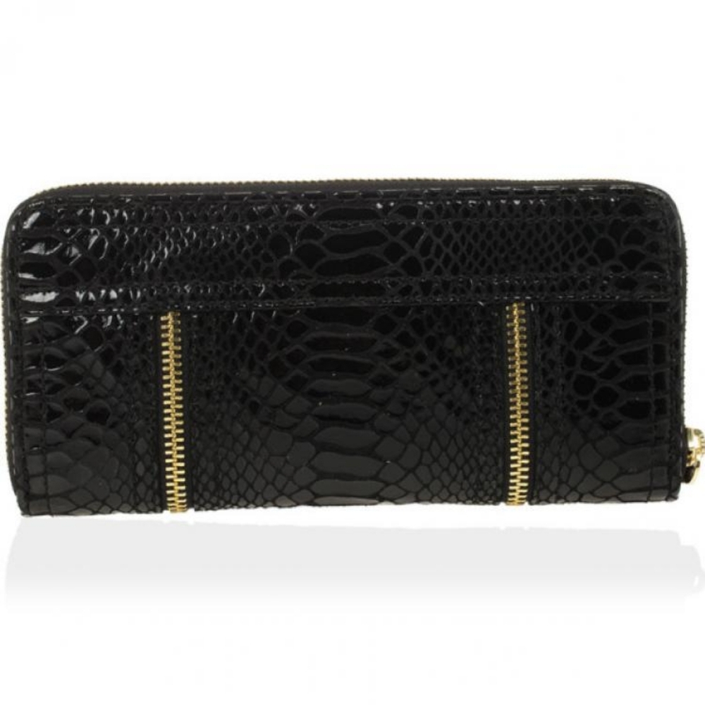 Michael Michael Kors Moxley Python Continental Zi… - image 3